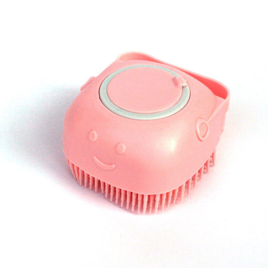Pet Pamper Bath Gloves & Brush