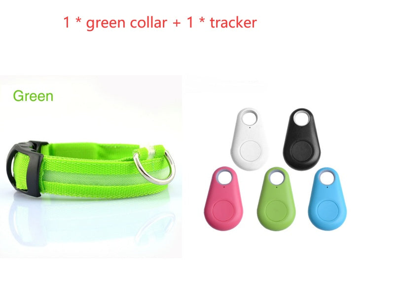 Stylish LED safety Dog Collar (Single)