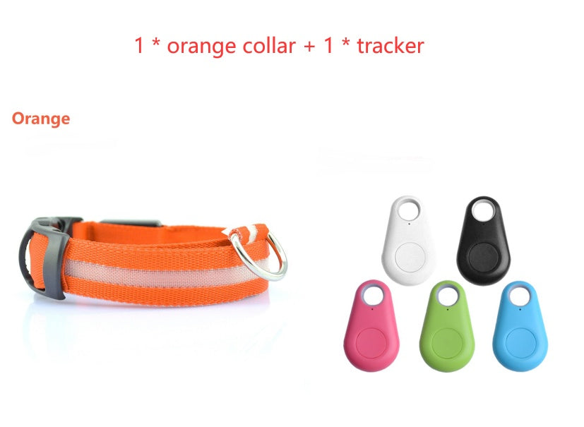 Stylish LED safety Dog Collar (Single)