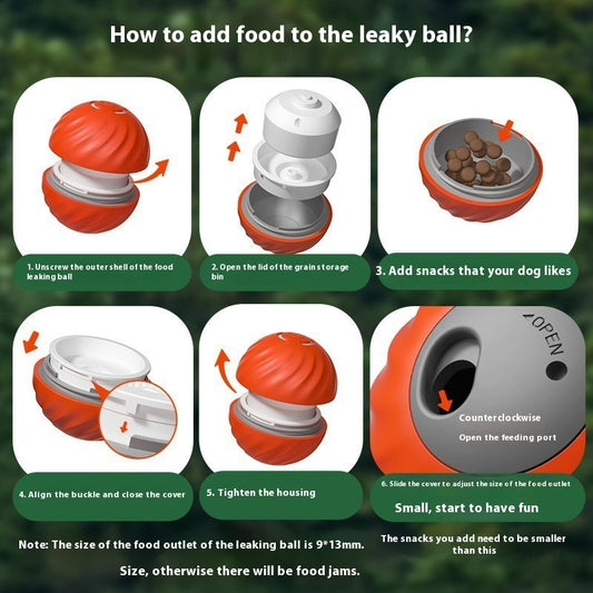 Electric Fun Puzzle Treat Ball for Pets