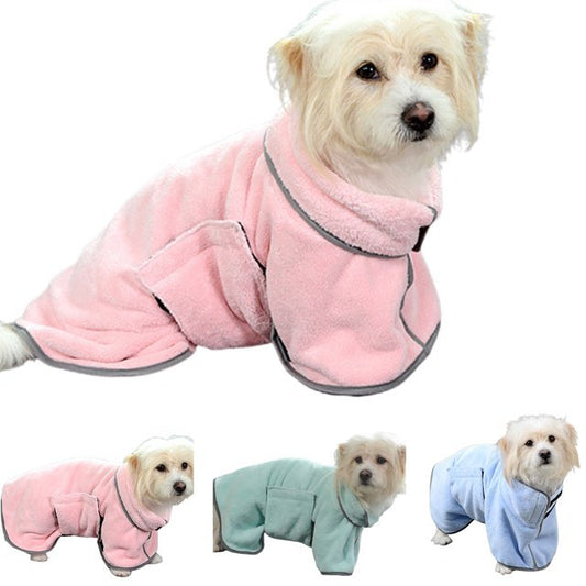 Quick Dry Pet Bathrobe