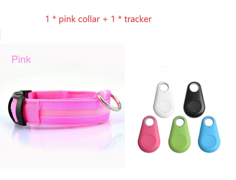 Stylish LED safety Dog Collar (Single)